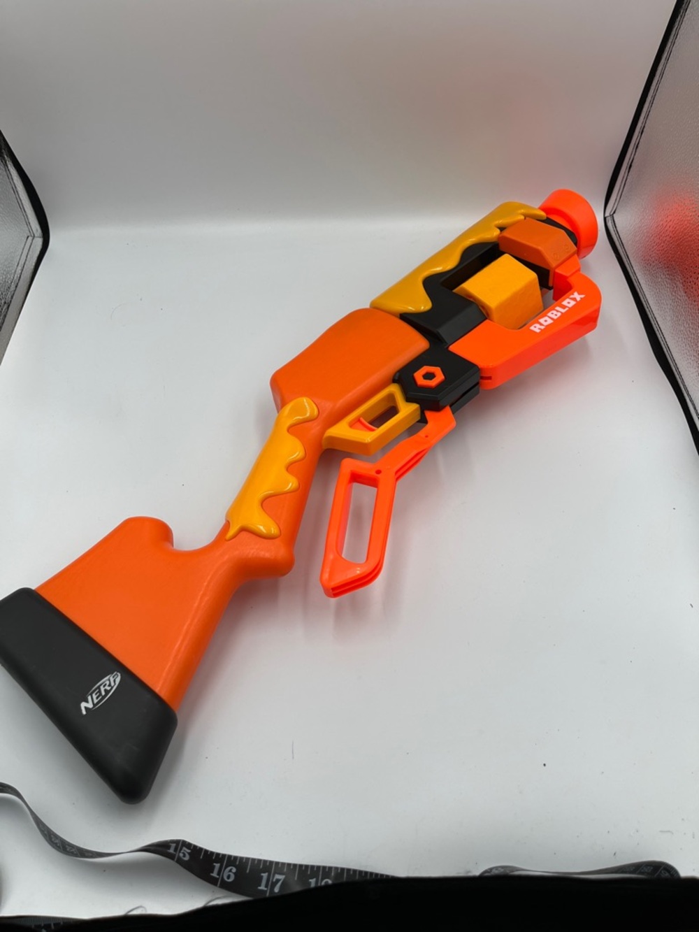 Nerf Orange and Yellow Roblox Foam Blaster